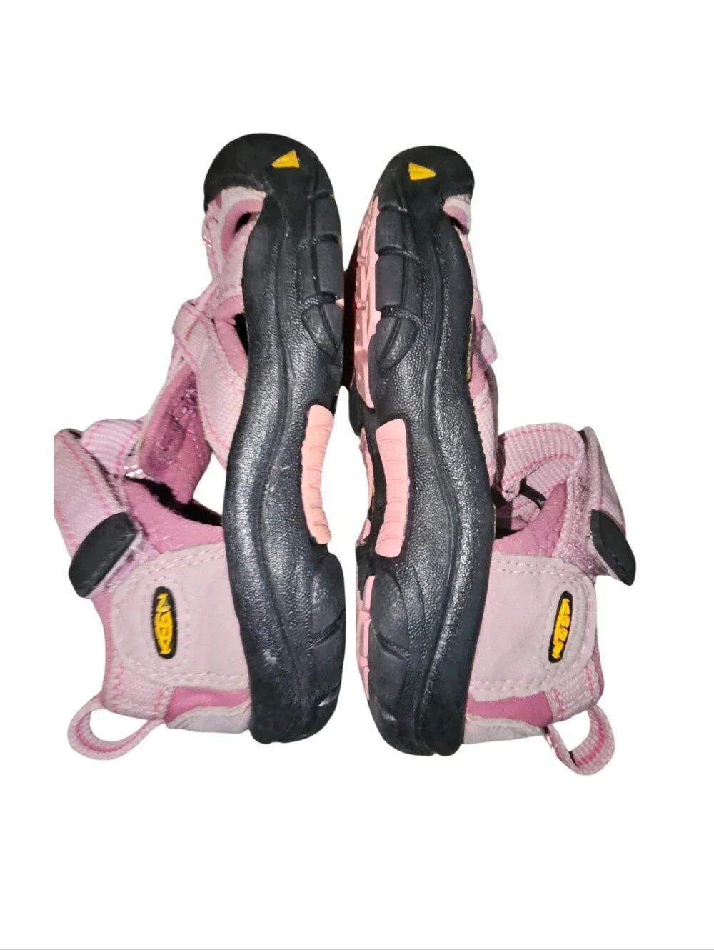 KEEN Girls Pink Closed-Toe Sport Sandals